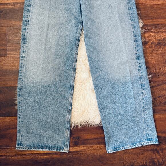 NWT Citizens of Humanity Ayla Baggy Cuffed Jeans in Gemini Size 26 Agolde - Picture 13 of 13